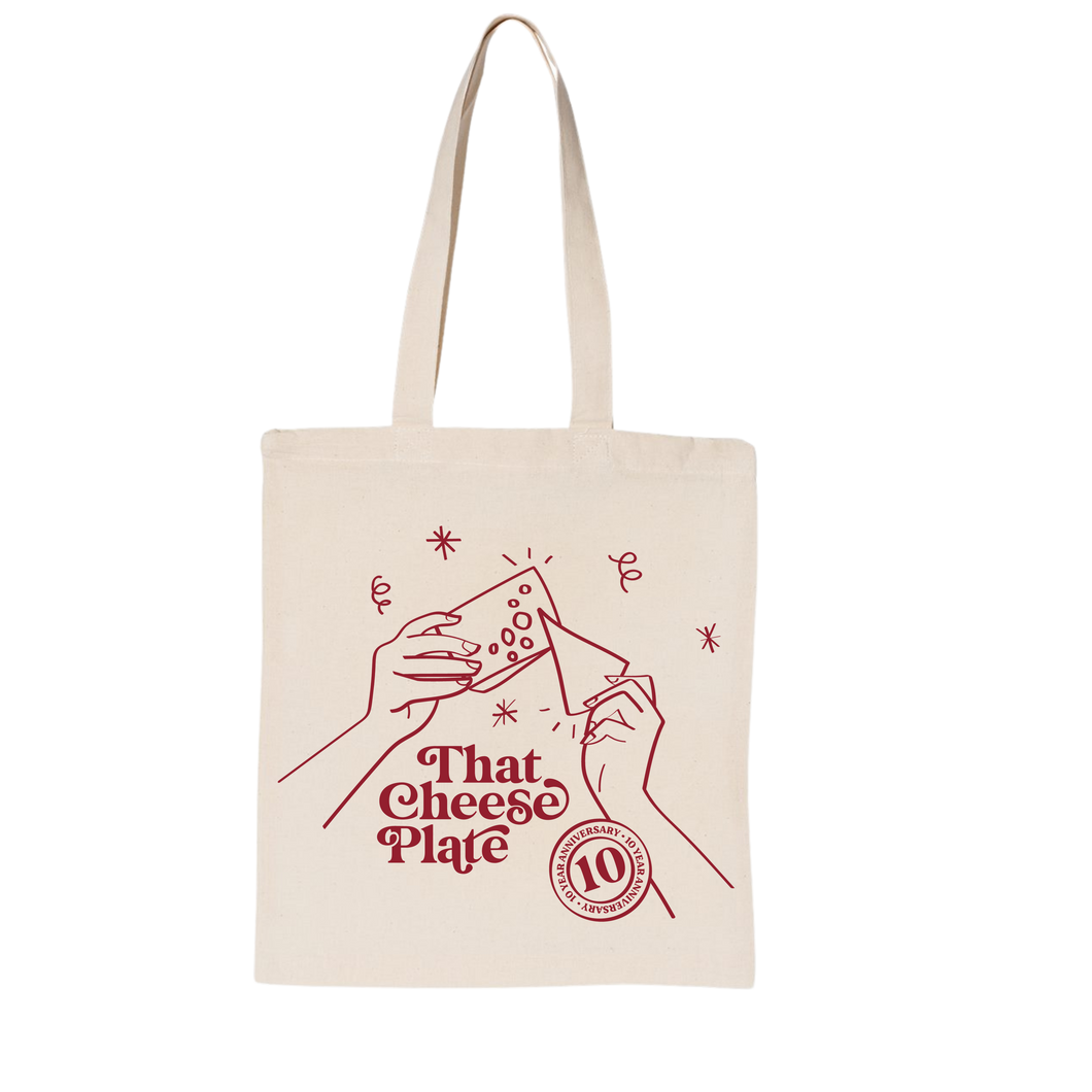 That Cheese Plate 10 Year Anniversary Tote