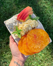Load image into Gallery viewer, Custom Snack Plate + I&#39;ll Bring the Apps (Signed Copy) Bundle
