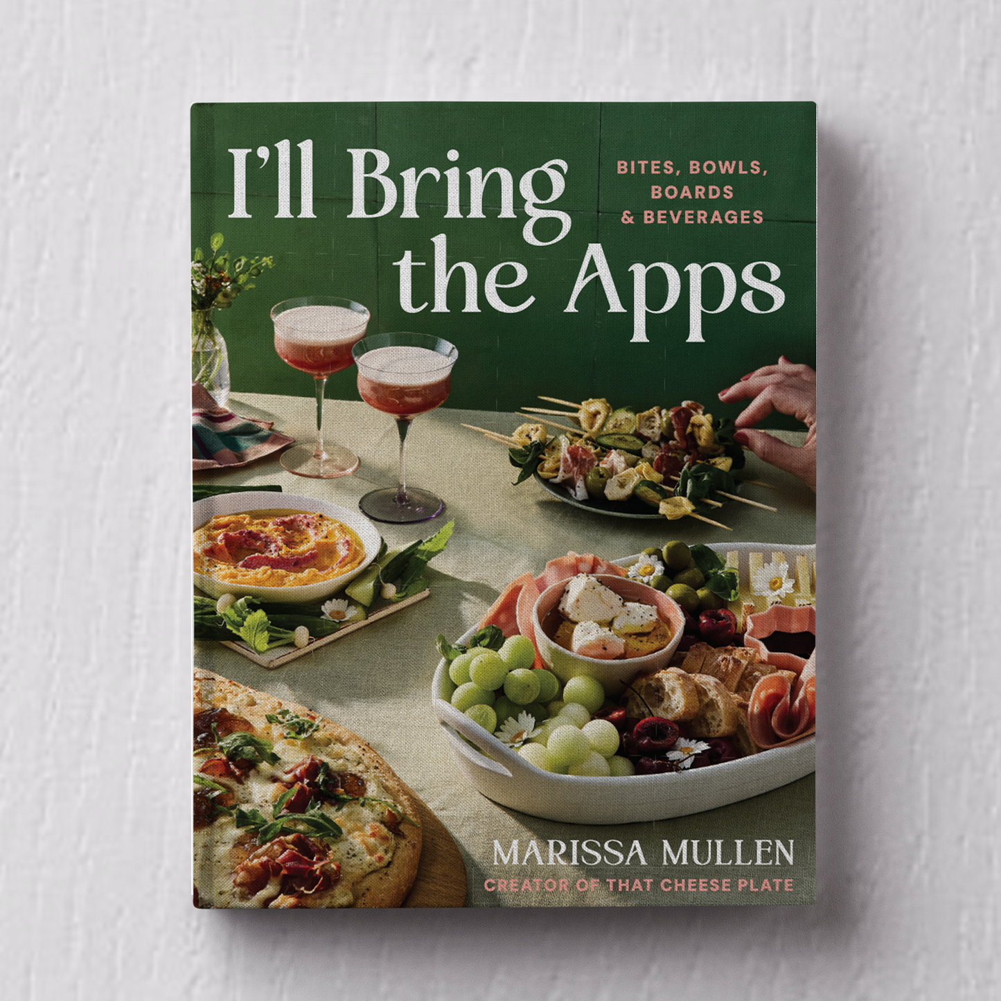 Custom Snack Plate + I'll Bring the Apps (Signed Copy) Bundle