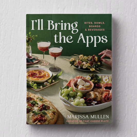 Custom Snack Plate + I'll Bring the Apps (Signed Copy) Bundle