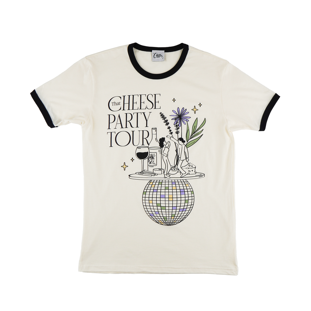 Cheese Party Tour Ringer Tee